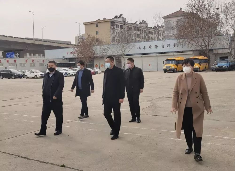 集团公司总经理苗林深入交通高级技校调研走访插图1