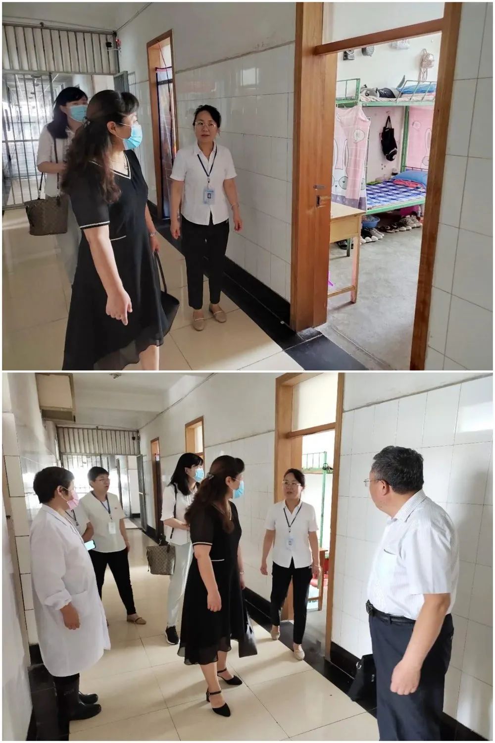 省教育厅督导小组到我校开展疫情防控“回头看”工作插图3 省教育厅督导小组到我校开展疫情防控“回头看”工作插图3