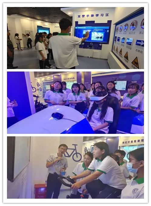 加强安全素养，提高防范意识 – 交通高级技校组织新生参观道路安全教育基地插图2
