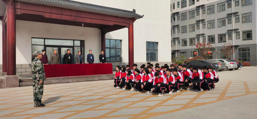 青春激昂 不负芳华 – 菏泽市交通高级技工学校2021年春季军训汇演圆满落幕插图3