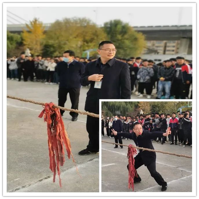 奋勇拼搏 激扬青春 – 菏泽市交通高级技工学校拔河比赛圆满结束插图1