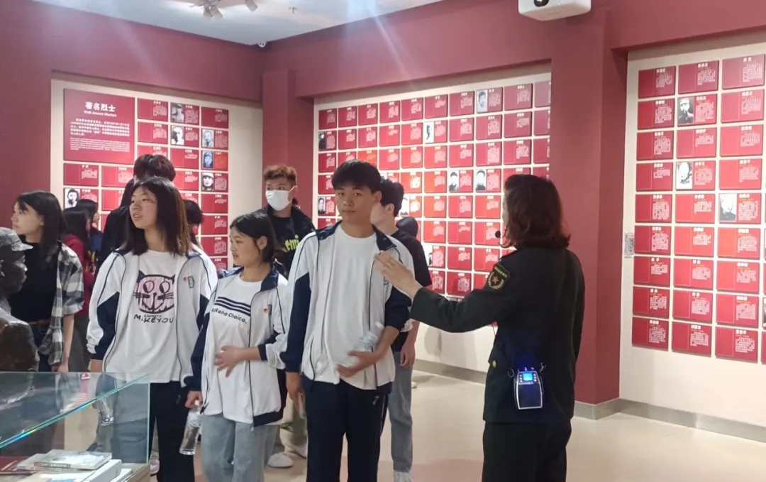 追寻红色记忆 传承革命精神 – 菏泽市交通高级技工学校组织团员前往“冀鲁豫边区革命纪念馆”开展红色教育研学活动插图2