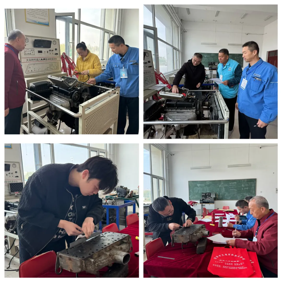 匠心筑梦 技能闪耀——菏泽市交通高级技工学校职业技能等级认定考试圆满举行插图2 匠心筑梦 技能闪耀——菏泽市交通高级技工学校职业技能等级认定考试圆满举行插图2