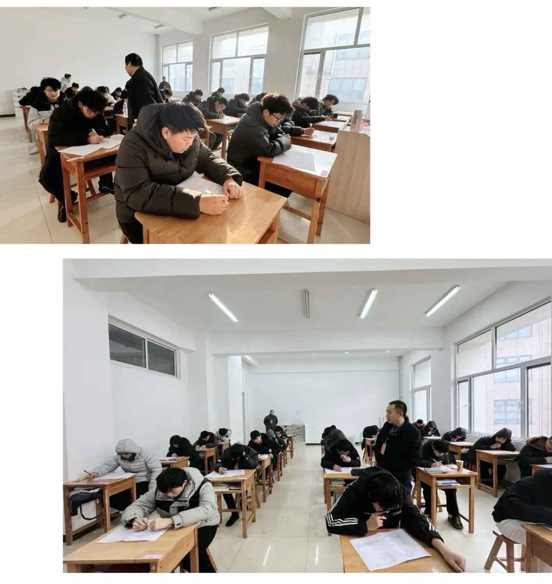 以考促学强技能 以测提质练精兵——菏泽市交通高级技工学校期末考试有序开展插图1