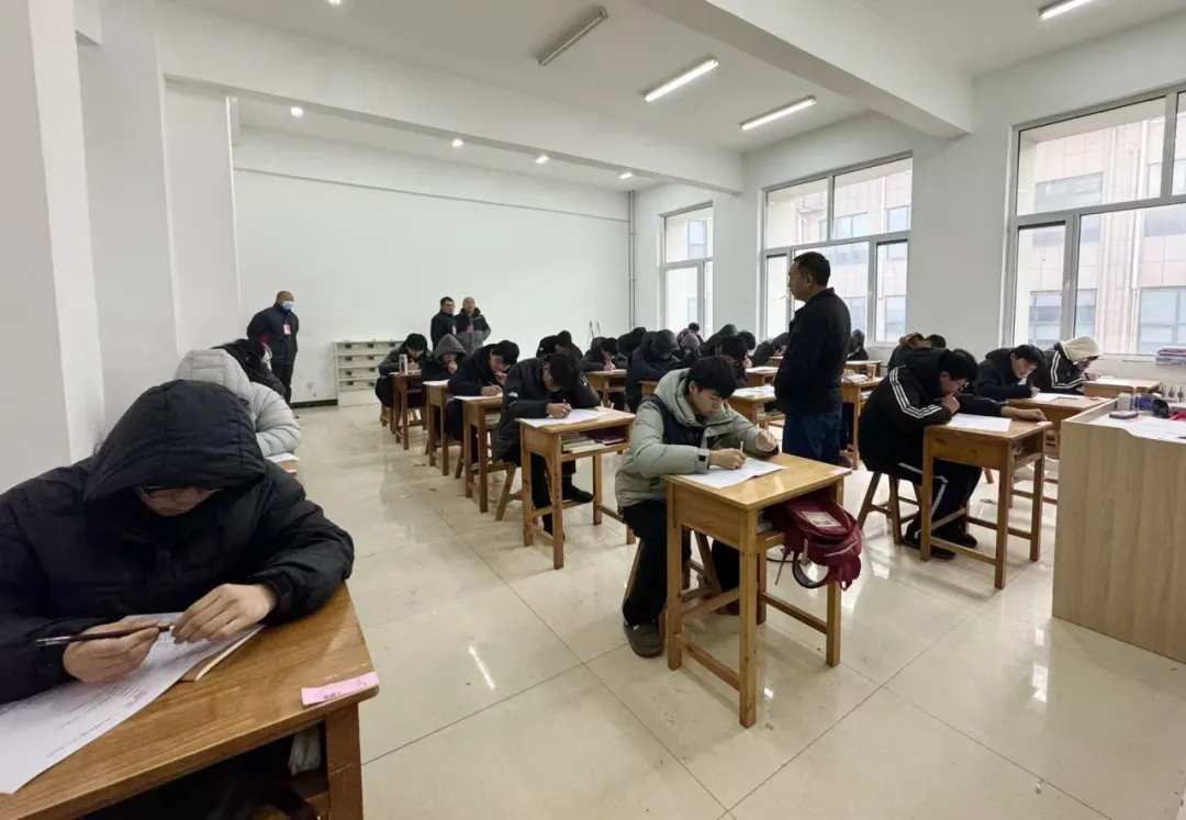以考促学强技能 以测提质练精兵——菏泽市交通高级技工学校期末考试有序开展插图