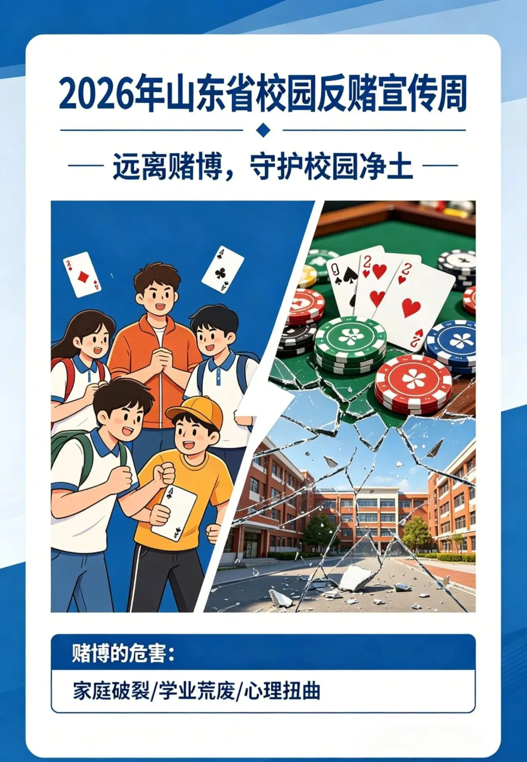 远离赌博陷阱 守护青春未来——校园反赌宣传周插图1