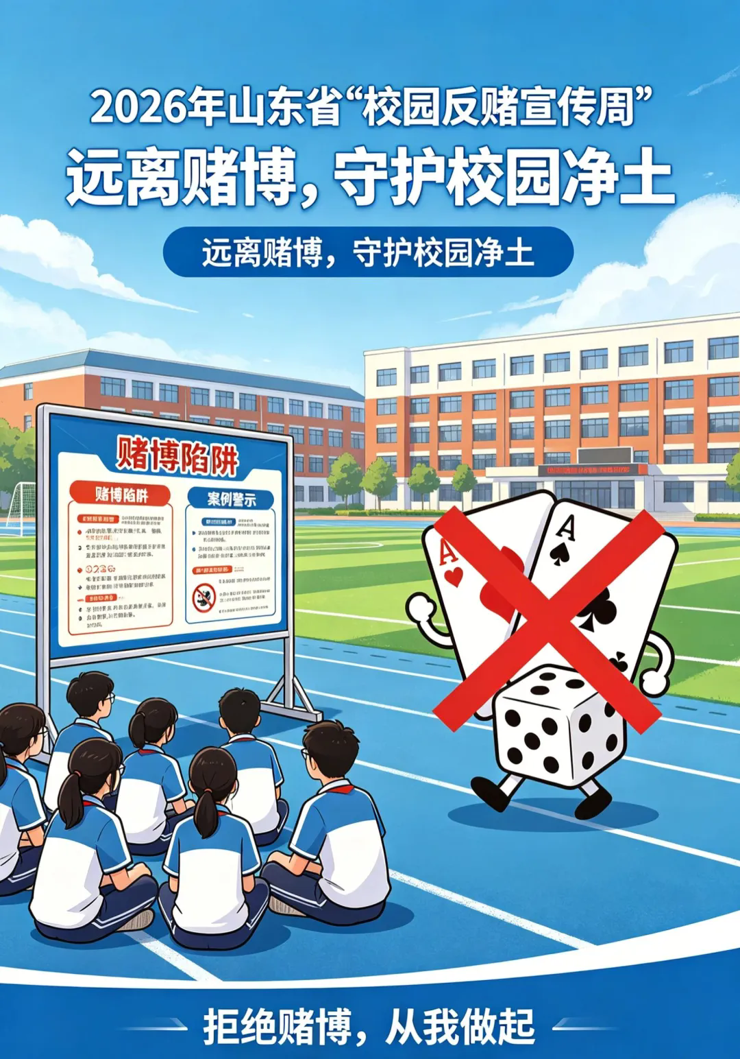 远离赌博陷阱 守护青春未来——校园反赌宣传周插图