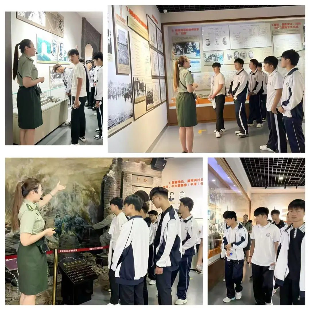 踏红色热土 铸技能初心——菏泽市交通高级技工学校赴“冀鲁豫边区革命纪念馆”开展红色教育研学插图2 踏红色热土 铸技能初心——菏泽市交通高级技工学校赴“冀鲁豫边区革命纪念馆”开展红色教育研学插图2